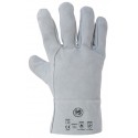 Luva Soldador Crute Cinza 28 cm