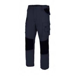 Calça Canvas Bicolor Multibolsos