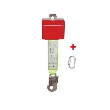 Retrátil de cinta c/absorvedor