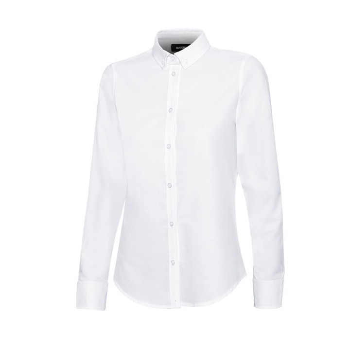 Camisa senhora Oxford stretch