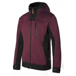 Casaco Soft Shell Bicolor com Capuz