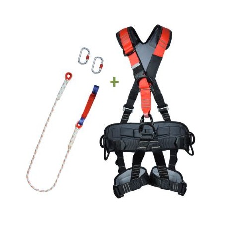 Kit 2 Arnês Integral para Trabalhos em Suspensão