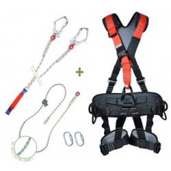 Kit 3 Arnês Integral para Trabalhos em Suspensão