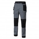 Calça canvas bicolor stretch