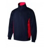 Sweatshirt bicolor c/fecho