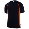 T-shirt técnica bicolor