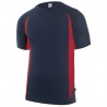 T-shirt técnica bicolor