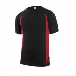 T-shirt técnica bicolor