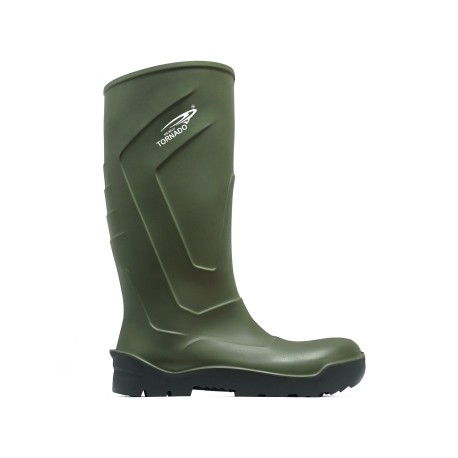 Bota de Água PU Verde com Proteção