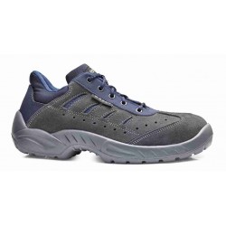 Sapato Smart perfurado azul S1P