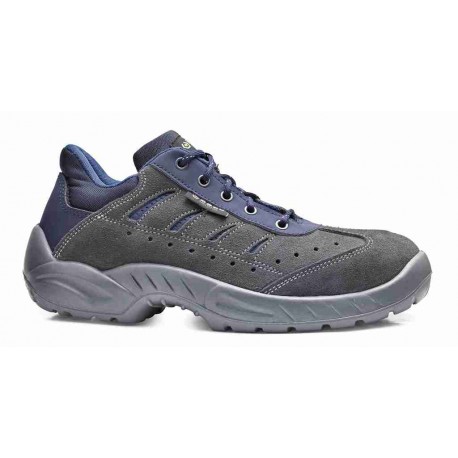 Sapato Smart perfurado azul S1P