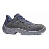 Sapato Smart perfurado azul S1P