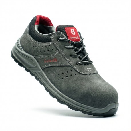 Sapato Camurça Metal Free S1P
