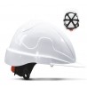 Capacete proteção em ABS ajuste roda