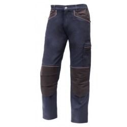 Calça Bicolor Azul