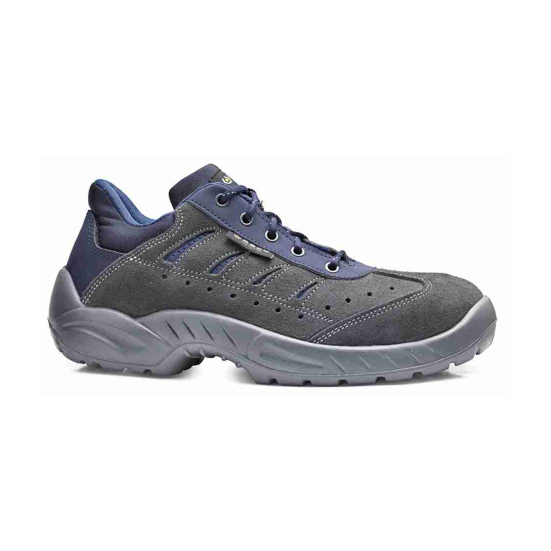 Sapato Smart perfurado azul S1P