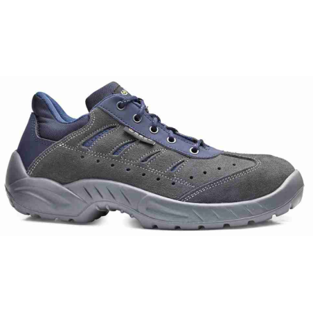 Sapato Smart perfurado azul S1P