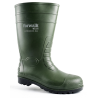 Bota de água PVC verde c/proteção S5