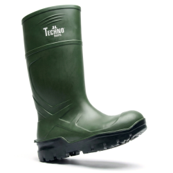 Bota de água PU verde c/proteção S5