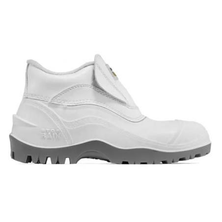 Bota branca PVC c/proteção S4