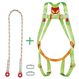 Kit 2 Arnês Dorsal e Gancho Frontal