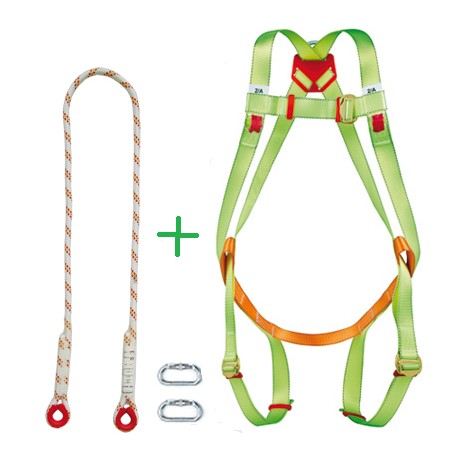 Kit 2 Arnês Dorsal e Gancho Frontal