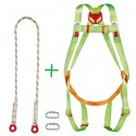 Kit 2 Arnês Dorsal e Gancho Frontal