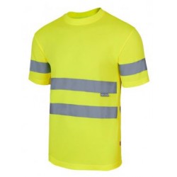 T-Shirt Técnica Amarela Alta Visibilidade