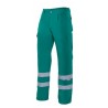 Calça Verde Alta Vsibilidade Multibolsos