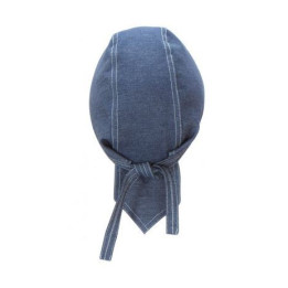 Bandana Denim Com Tiras