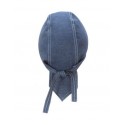 Bandana Denim Com Tiras