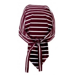 Banda às Riscas Vermelho/Branco