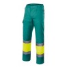 Calça Bicolor Multibolsos Alta Visibilidade