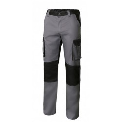 Calça Bicolor Multibolsos