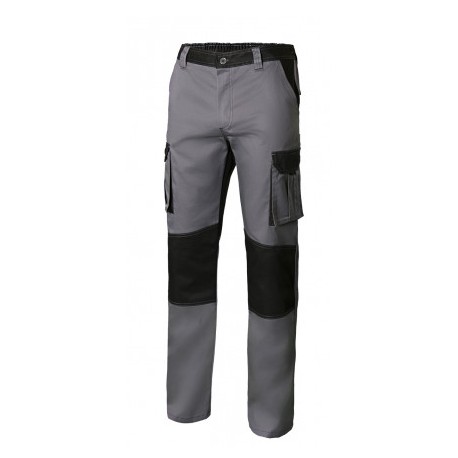 Calça Bicolor Multibolsos