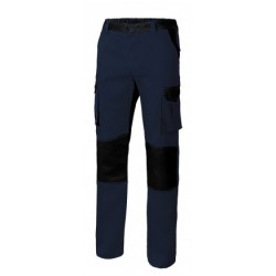 Calça Bicolor Multibolsos