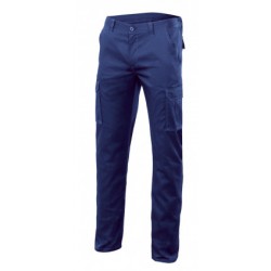 Calça Stretch Multibolsos