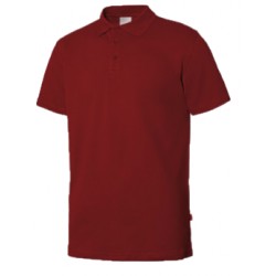 Polo stretch homem vermelho