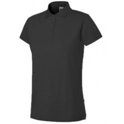 Polo stretch senhora preto
