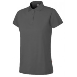 Polo stretch senhora cinzento